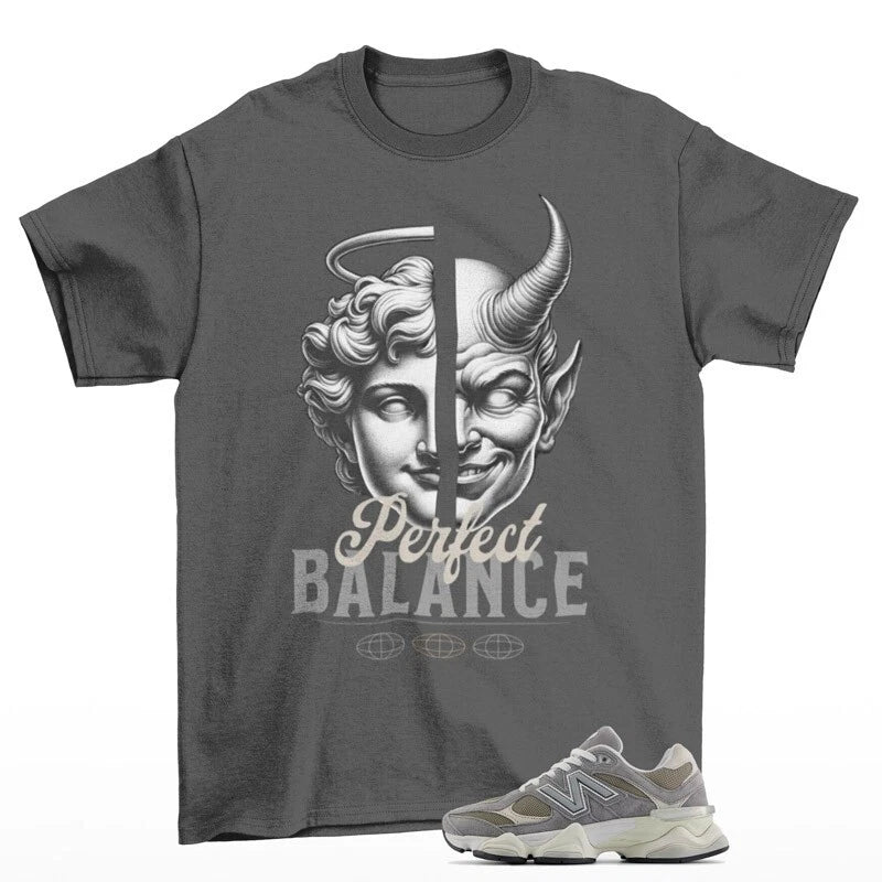 Karma Sneaker Shirt to Match 9060 Slate Grey Arid Stone Timberwolf U9060LBA T-Shirt, Sneaker Match Tee