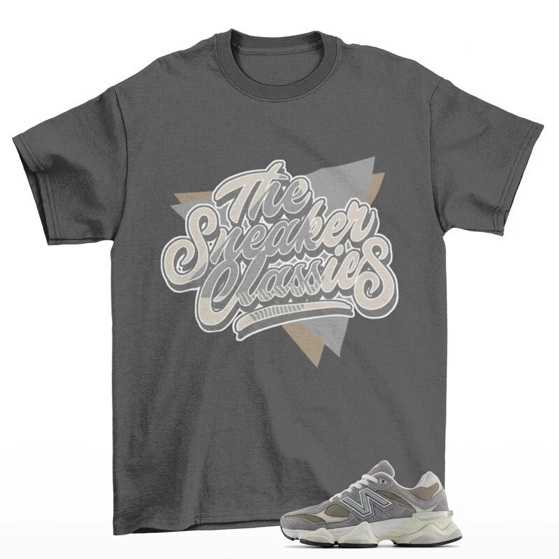 Classics Sneaker Shirt to Match 9060 Slate Grey Arid Stone Timberwolf U9060LBA T-Shirt, Sneaker Match Tee