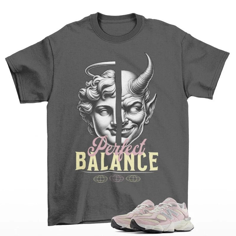 Karma Sneaker Shirt to Match 9060 Rose Sugar Angora Ice Wine U9060LBC T-Shirt, Sneaker Match Tee