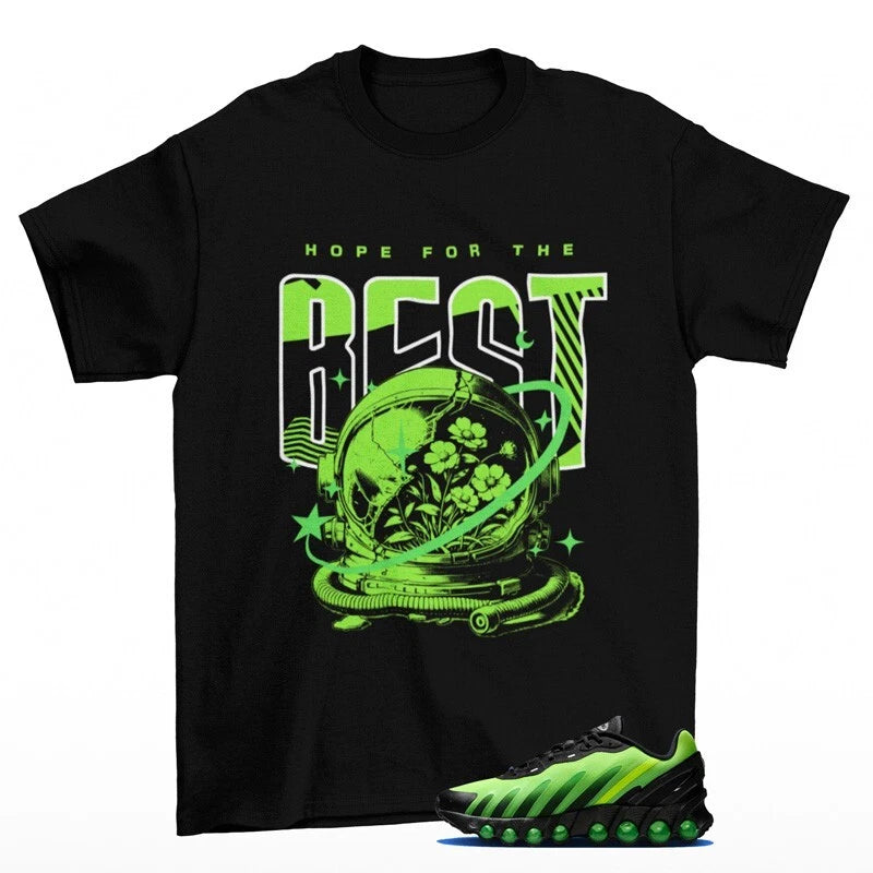 Hopeless Sneaker Shirt to Match Air Max Dn8 Black Green Strike HQ4681-010 T-Shirt, Sneaker Match Tee