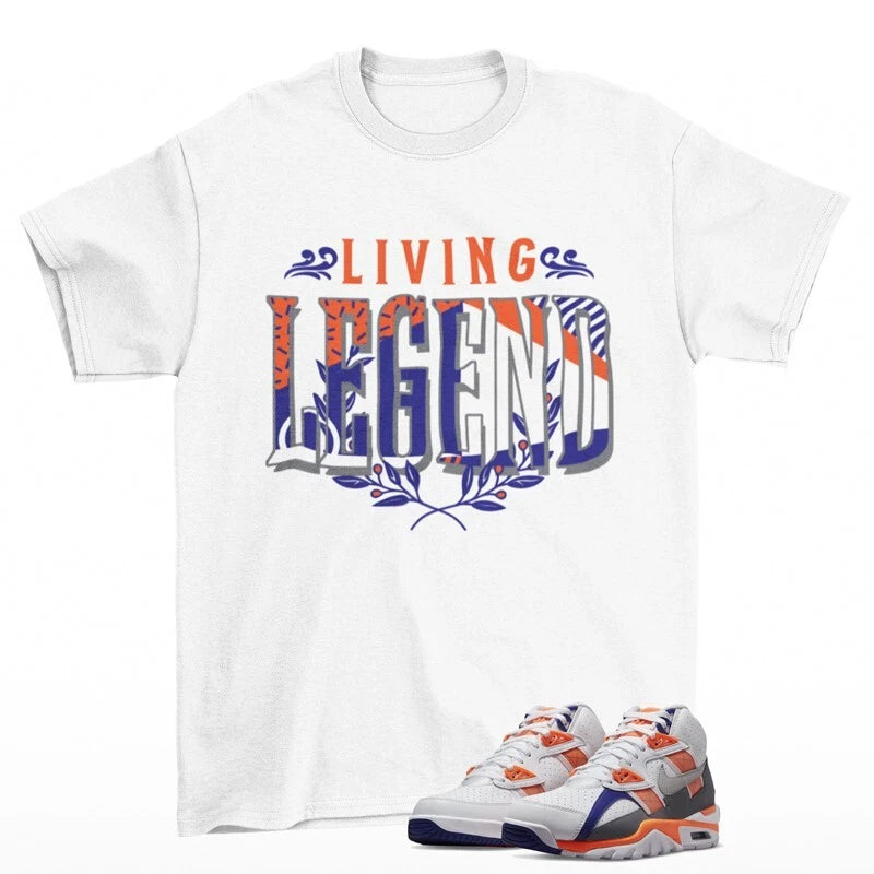 Legendary Sneaker Shirt White to Match Air Trainer SC High DV2212-100 T-Shirt, Sneaker Match Tee
