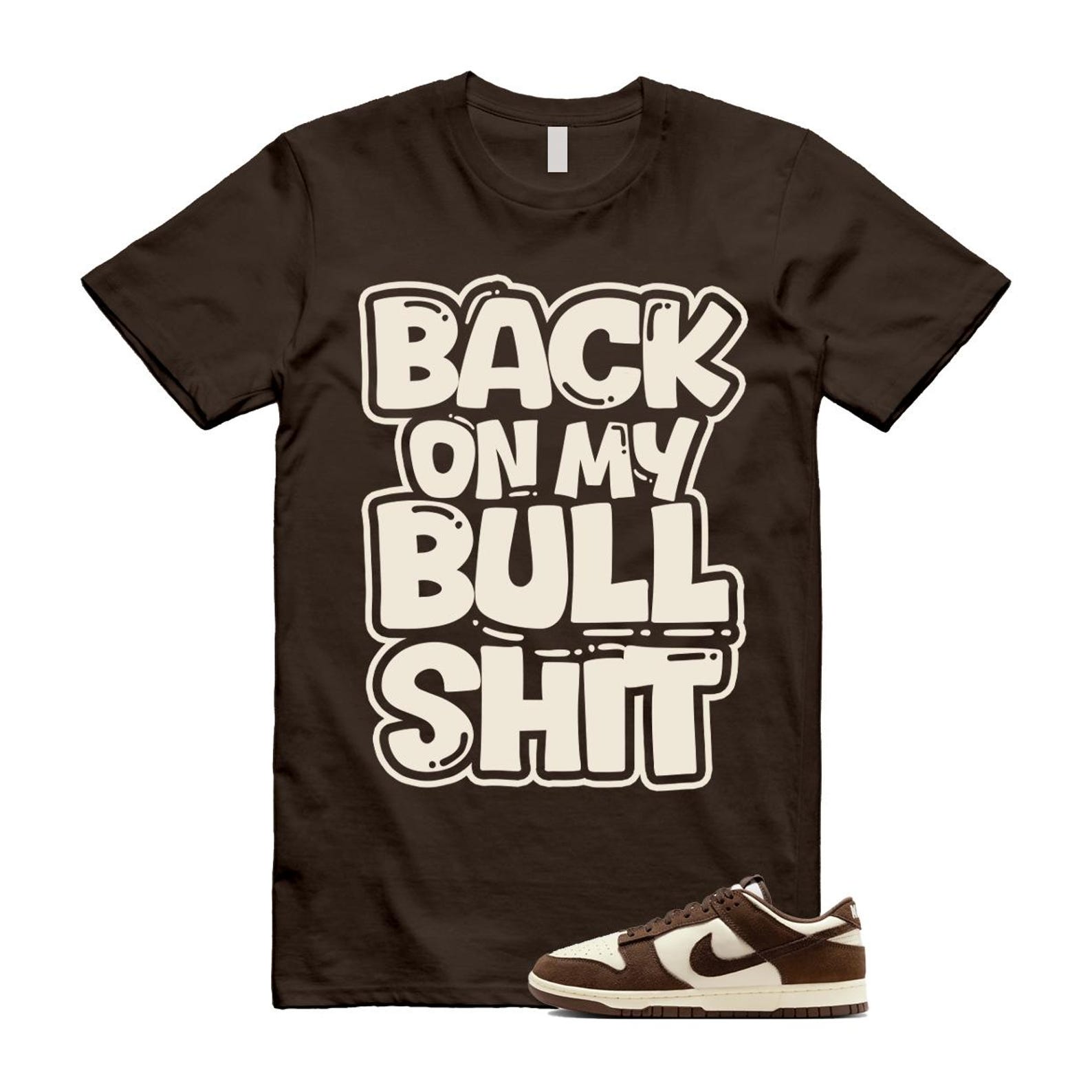 Dunk Baroque Brown Pale Ivory T Shirt Match BULL FQ8249-104 T-Shirt, Sneaker Match Tee