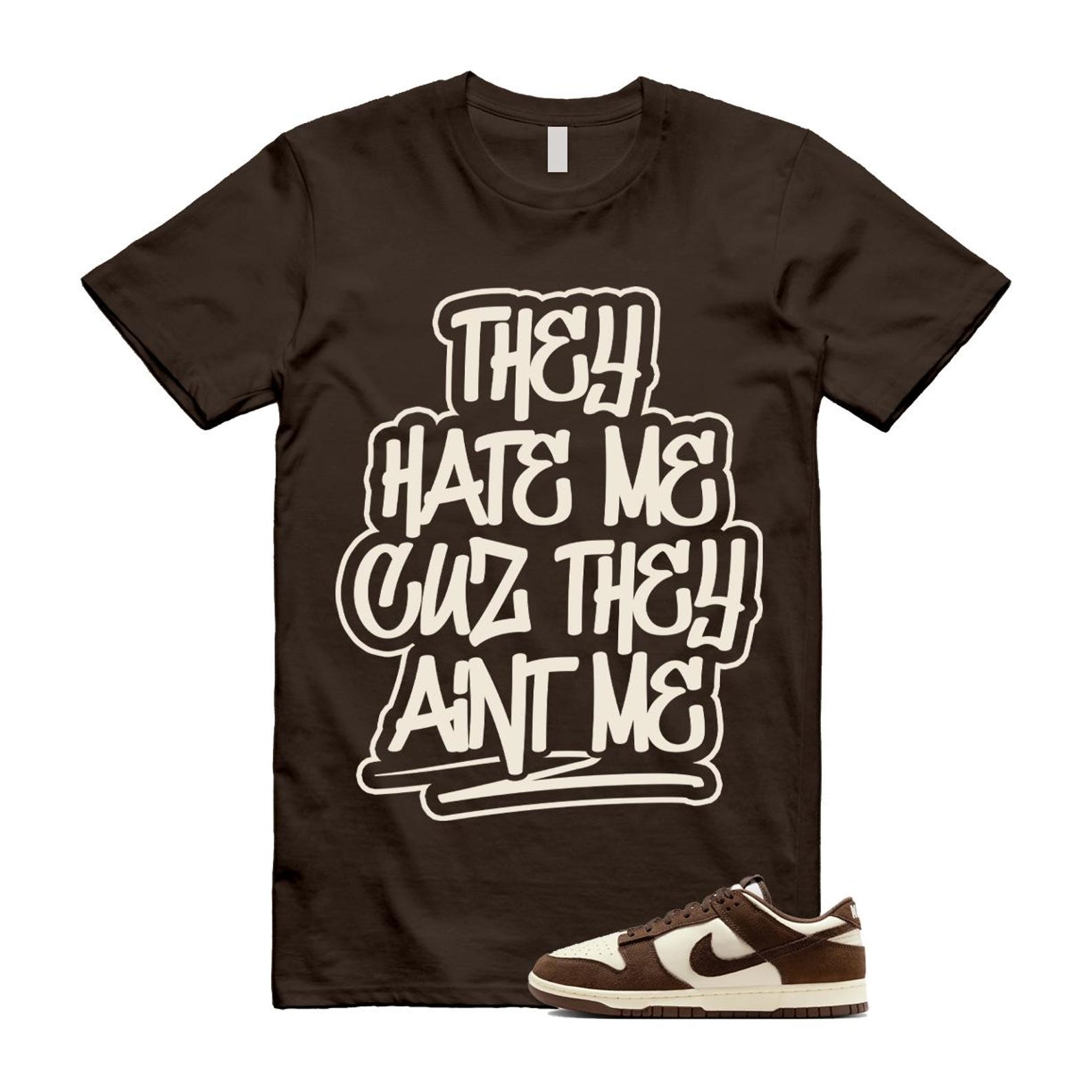 Dunk Baroque Brown Pale Ivory T Shirt Match AINT FQ8249-104 T-Shirt, Sneaker Match Tee
