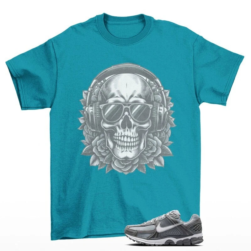 Deadstock Sneaker Shirt Teal to Match Zoom Vomero 5 Cool Grey FJ4151-003 T-Shirt, Sneaker Match Tee