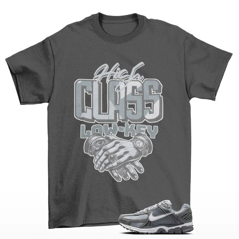 High Class Sneaker Shirt to Match Zoom Vomero 5 Cool Grey FJ4151-003 T-Shirt, Sneaker Match Tee
