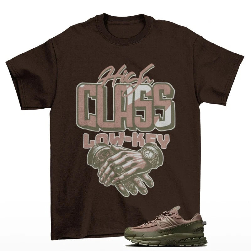 High Class Sneaker Shirt to Match Zoom Vomero Roam Mink Brown FV2295-201 T-Shirt, Sneaker Match Tee