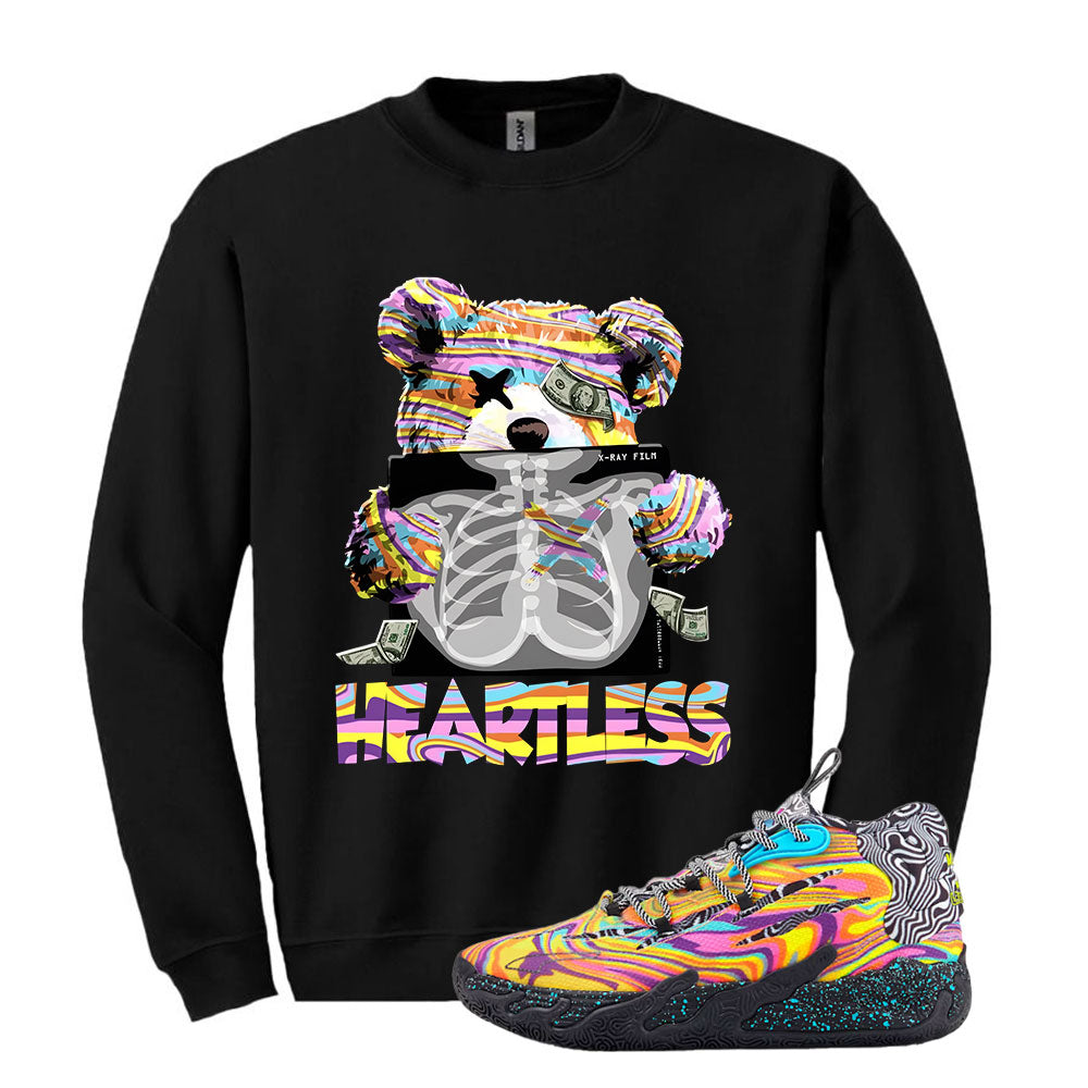 Puma MB.01 Sweatshirt to Match Heartless Bear Design 379330-01 Match Sneaker Tee